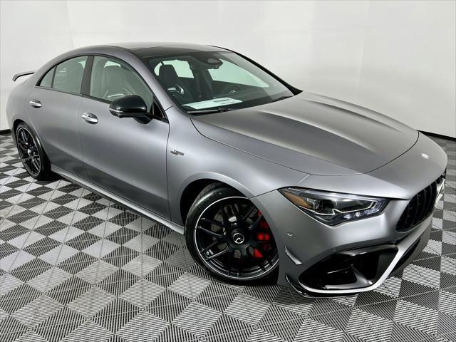 new 2025 Mercedes-Benz AMG CLA 45 car, priced at $85,120