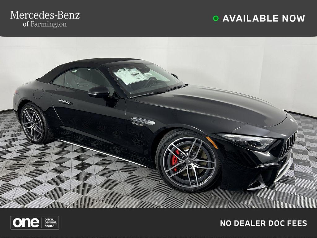 new 2025 Mercedes-Benz AMG SL 55 car, priced at $150,020