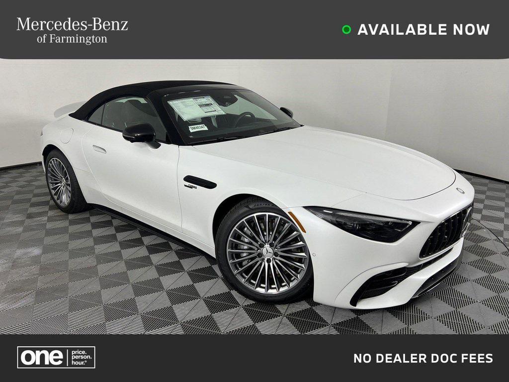 new 2024 Mercedes-Benz AMG SL 43 car, priced at $120,435