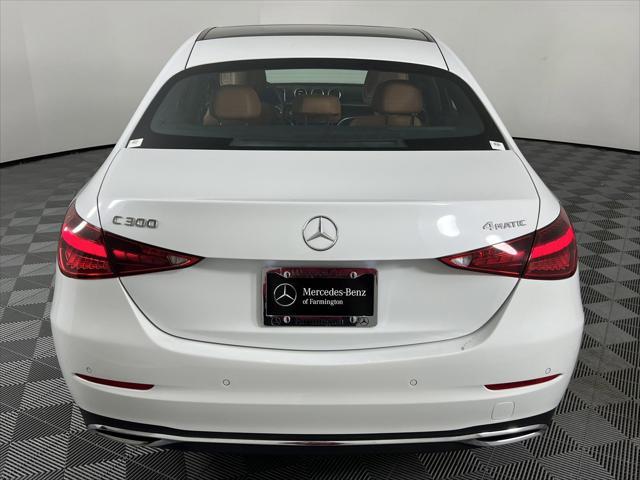 used 2024 Mercedes-Benz C-Class car, priced at $45,521