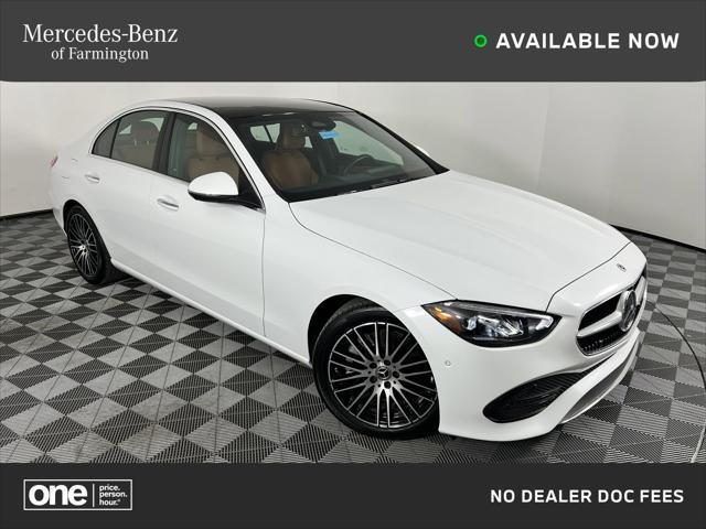 used 2024 Mercedes-Benz C-Class car, priced at $45,521