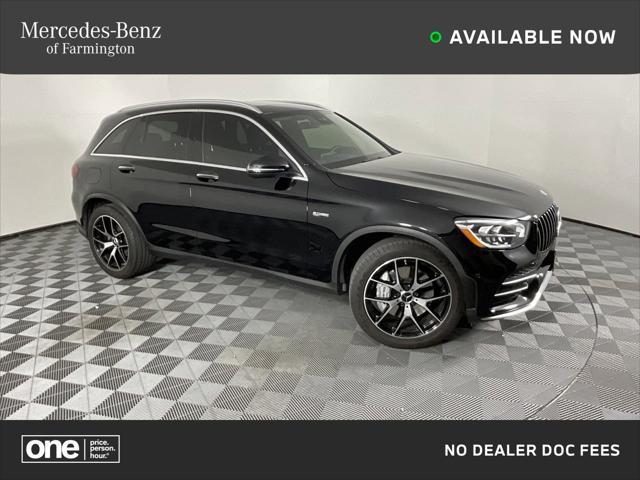 used 2021 Mercedes-Benz AMG GLC 43 car, priced at $46,989