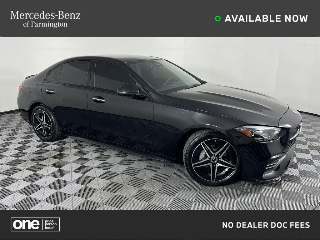 used 2024 Mercedes-Benz C-Class car, priced at $41,472