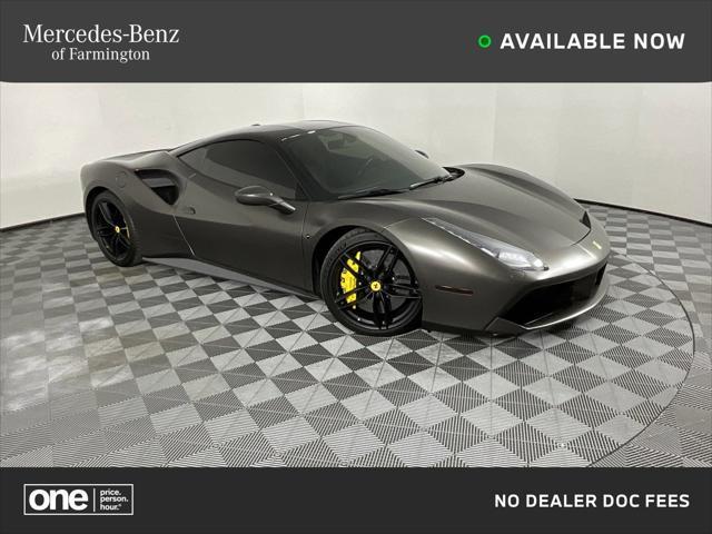 used 2018 Ferrari 488 GTB car, priced at $221,282