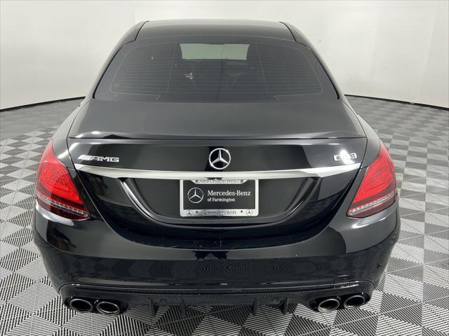 used 2019 Mercedes-Benz AMG C 43 car, priced at $35,897