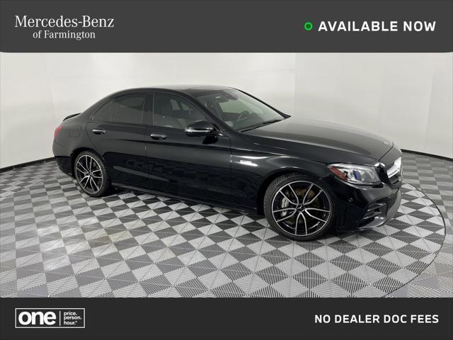used 2019 Mercedes-Benz AMG C 43 car, priced at $36,987