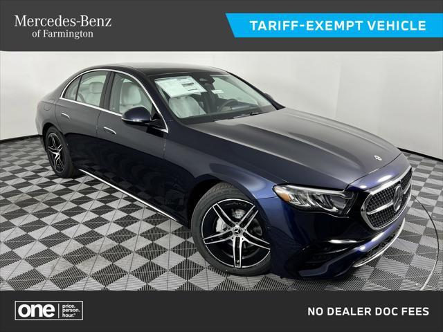 new 2025 Mercedes-Benz E-Class car, priced at $72,785
