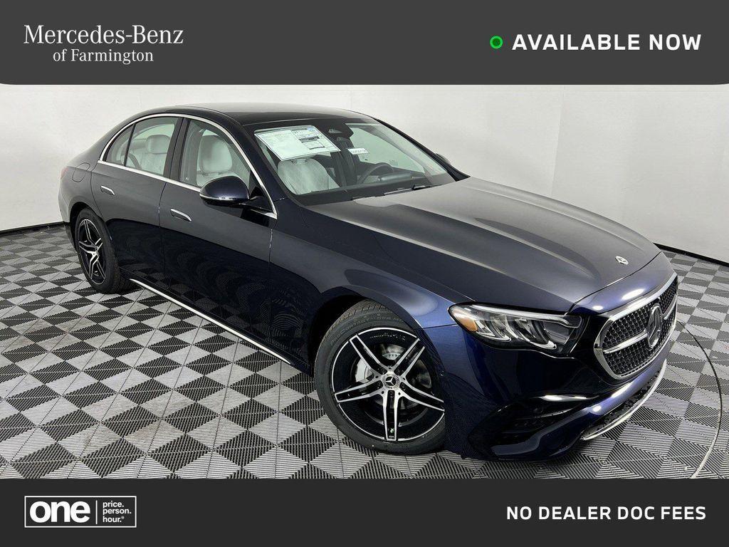 new 2025 Mercedes-Benz E-Class car, priced at $72,785