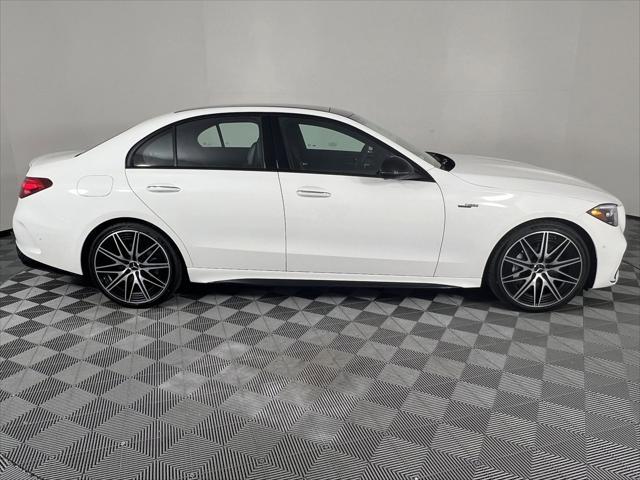 new 2024 Mercedes-Benz AMG C 43 car, priced at $64,645