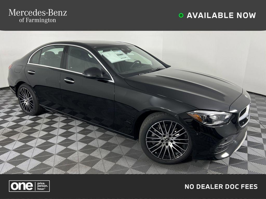 new 2025 Mercedes-Benz C-Class car, priced at $57,735