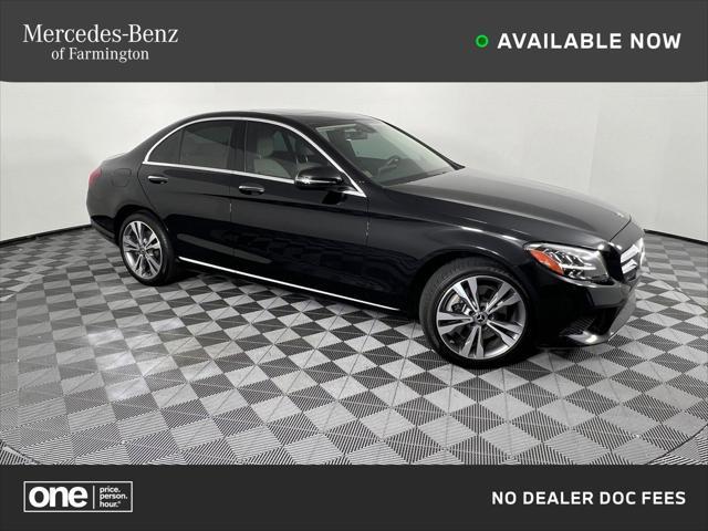 used 2021 Mercedes-Benz C-Class car, priced at $29,987