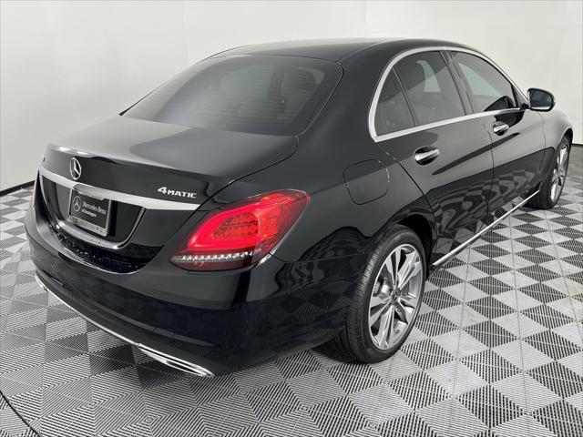 used 2021 Mercedes-Benz C-Class car, priced at $29,987