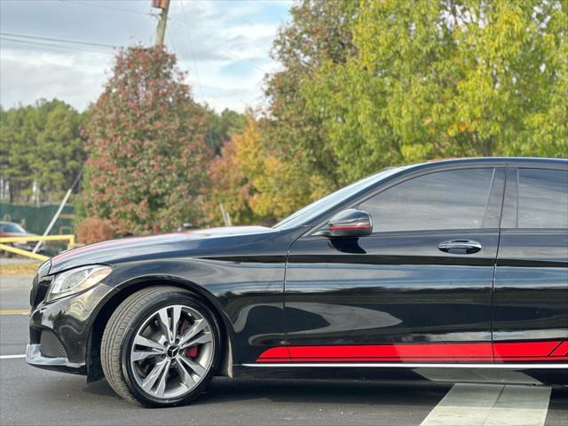 used 2017 Mercedes-Benz C-Class car, priced at $12,995