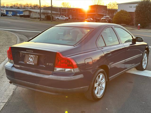 used 2002 Volvo S60 car, priced at $4,995