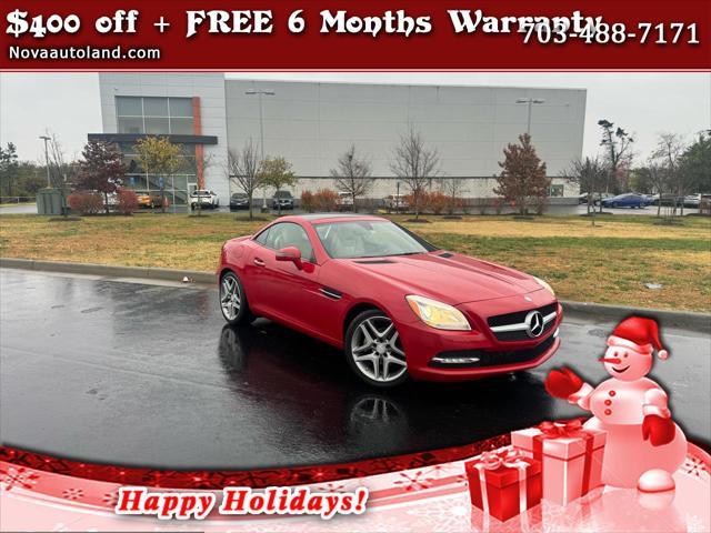 used 2014 Mercedes-Benz SLK-Class car, priced at $16,995