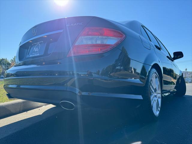 used 2009 Mercedes-Benz C-Class car, priced at $8,995