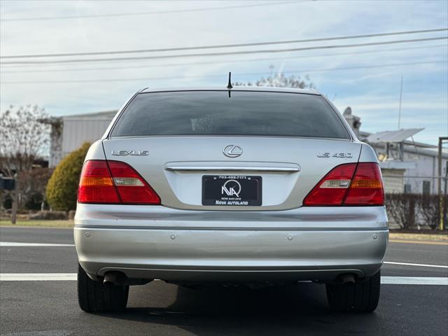 used 2002 Lexus LS 430 car, priced at $6,495