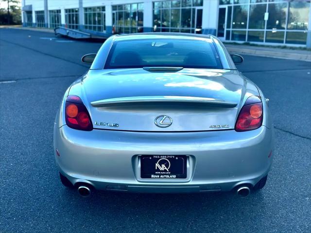 used 2004 Lexus SC 430 car, priced at $10,995