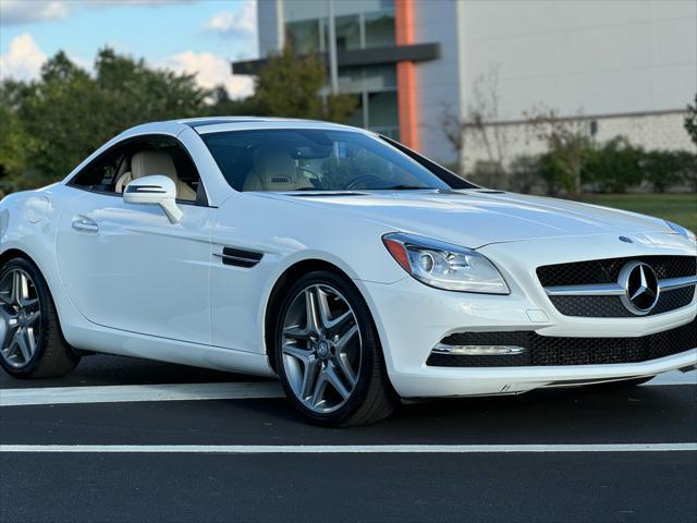 used 2014 Mercedes-Benz SLK-Class car, priced at $12,995