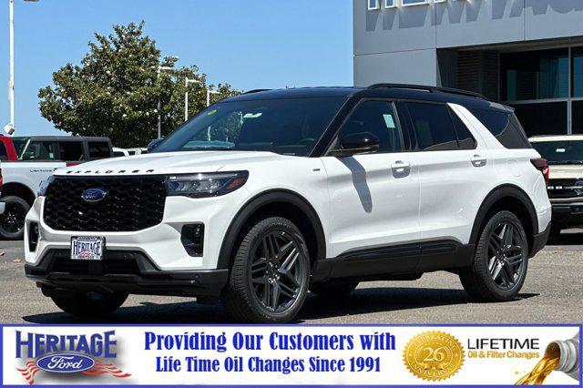 new 2025 Ford Explorer car, priced at $51,550