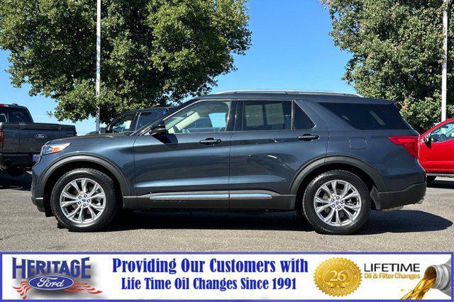 used 2022 Ford Explorer car, priced at $29,852