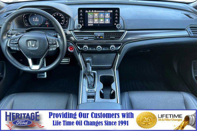 used 2021 Honda Accord car, priced at $22,873