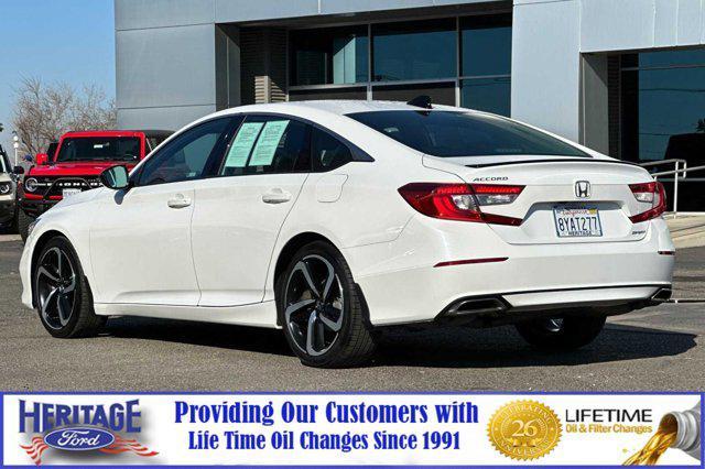 used 2021 Honda Accord car, priced at $22,873