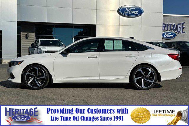 used 2021 Honda Accord car, priced at $22,873