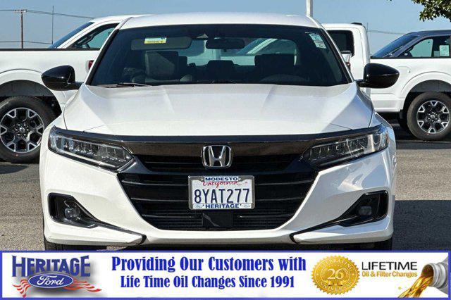 used 2021 Honda Accord car, priced at $22,873