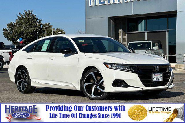 used 2021 Honda Accord car, priced at $22,873