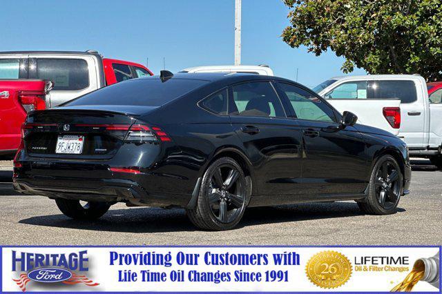 used 2023 Honda Accord Hybrid car, priced at $29,873