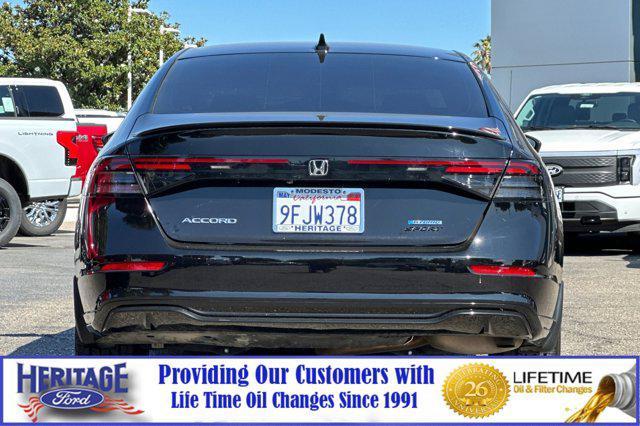 used 2023 Honda Accord Hybrid car, priced at $29,873