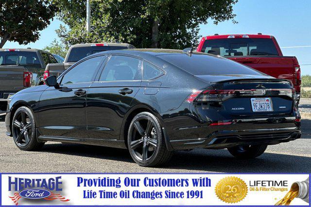 used 2023 Honda Accord Hybrid car, priced at $29,873