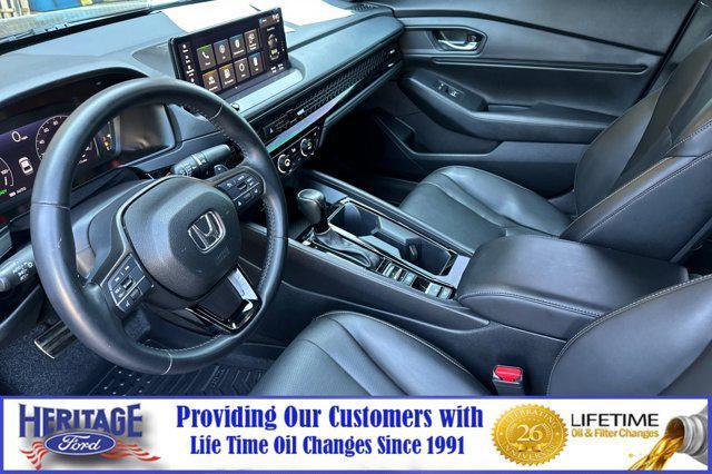 used 2023 Honda Accord Hybrid car, priced at $29,873