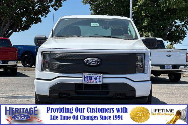 new 2025 Ford F-150 Lightning car, priced at $67,595