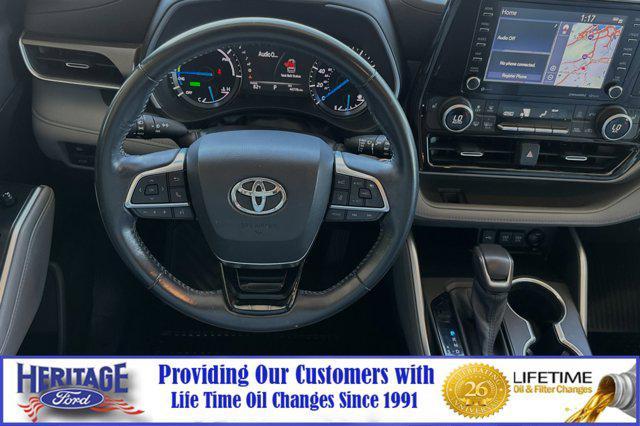 used 2021 Toyota Highlander Hybrid car, priced at $40,673