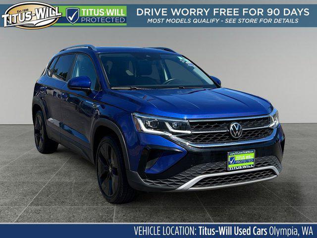 used 2022 Volkswagen Taos car, priced at $22,356
