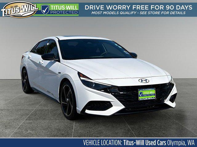 used 2023 Hyundai Elantra car, priced at $26,489