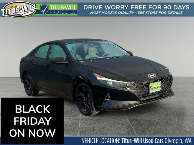 used 2022 Hyundai Elantra car, priced at $19,788