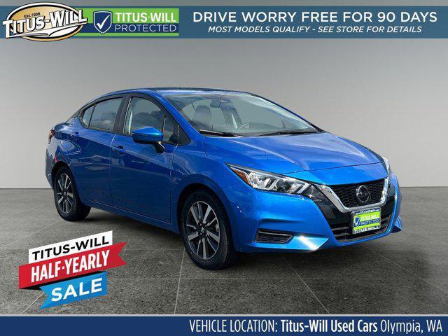 used 2021 Nissan Versa car, priced at $18,540