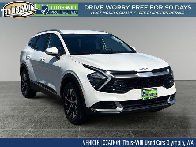 used 2023 Kia Sportage Hybrid car, priced at $27,611