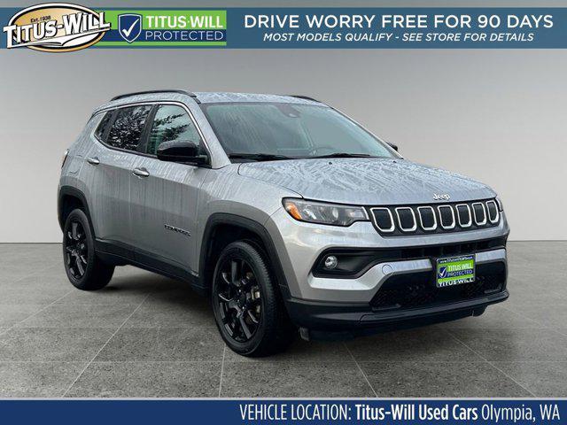 used 2022 Jeep Compass car, priced at $23,270