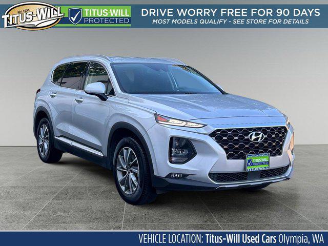 used 2019 Hyundai Santa Fe car, priced at $21,387