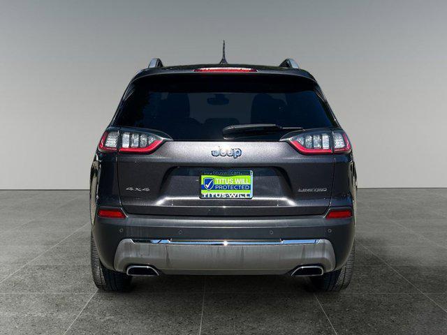 used 2021 Jeep Cherokee car, priced at $22,840