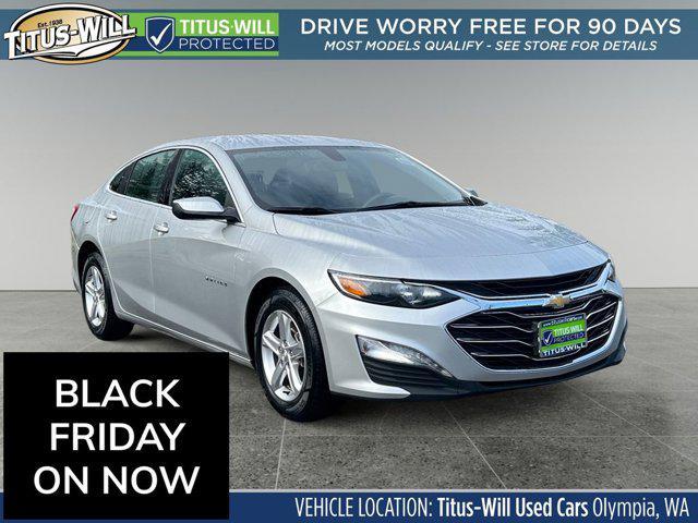 used 2022 Chevrolet Malibu car, priced at $19,590