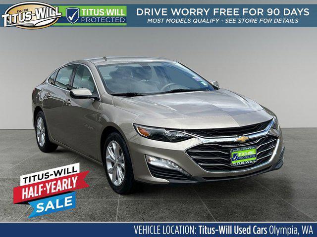 used 2022 Chevrolet Malibu car, priced at $18,999