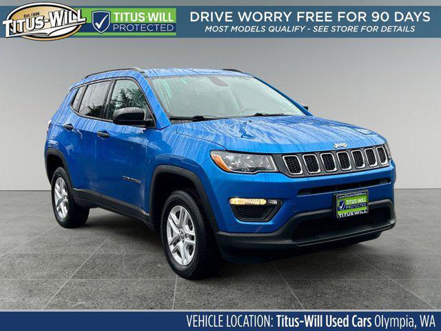 used 2018 Jeep Compass car, priced at $17,905