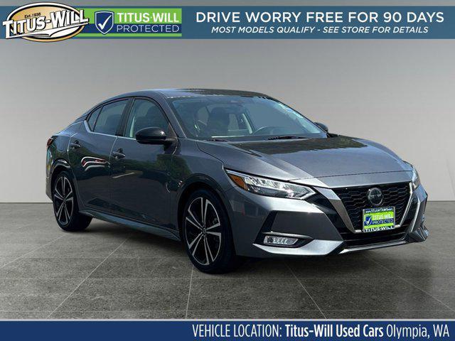 used 2021 Nissan Sentra car, priced at $23,988