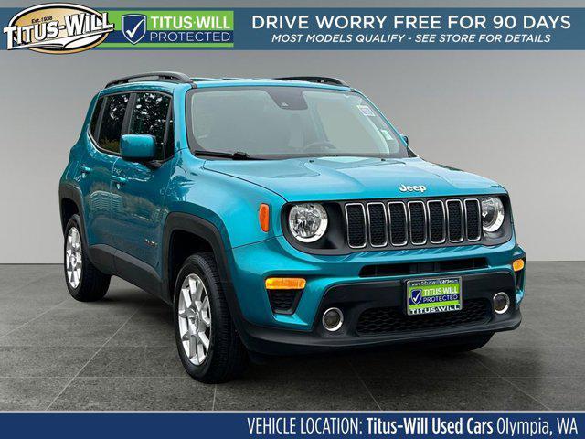 used 2021 Jeep Renegade car, priced at $17,917