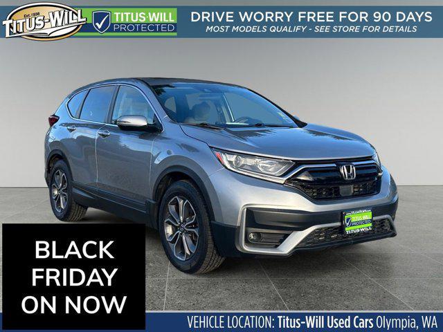 used 2021 Honda CR-V car, priced at $26,491